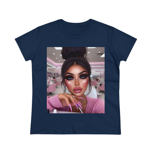 Nail Day T-Shirt T-Shirt Printify Navy S