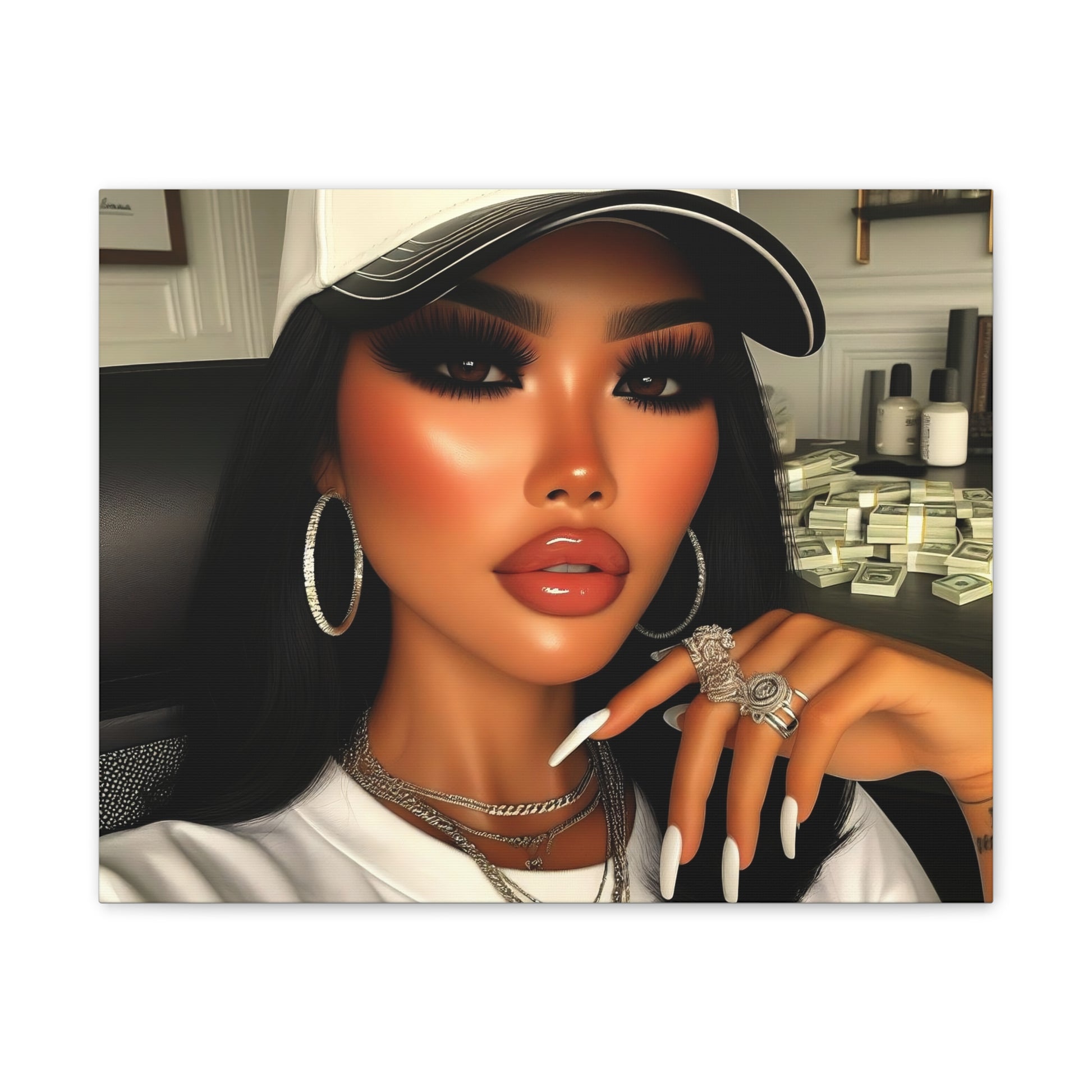 Big Money Canvas Canvas Printify