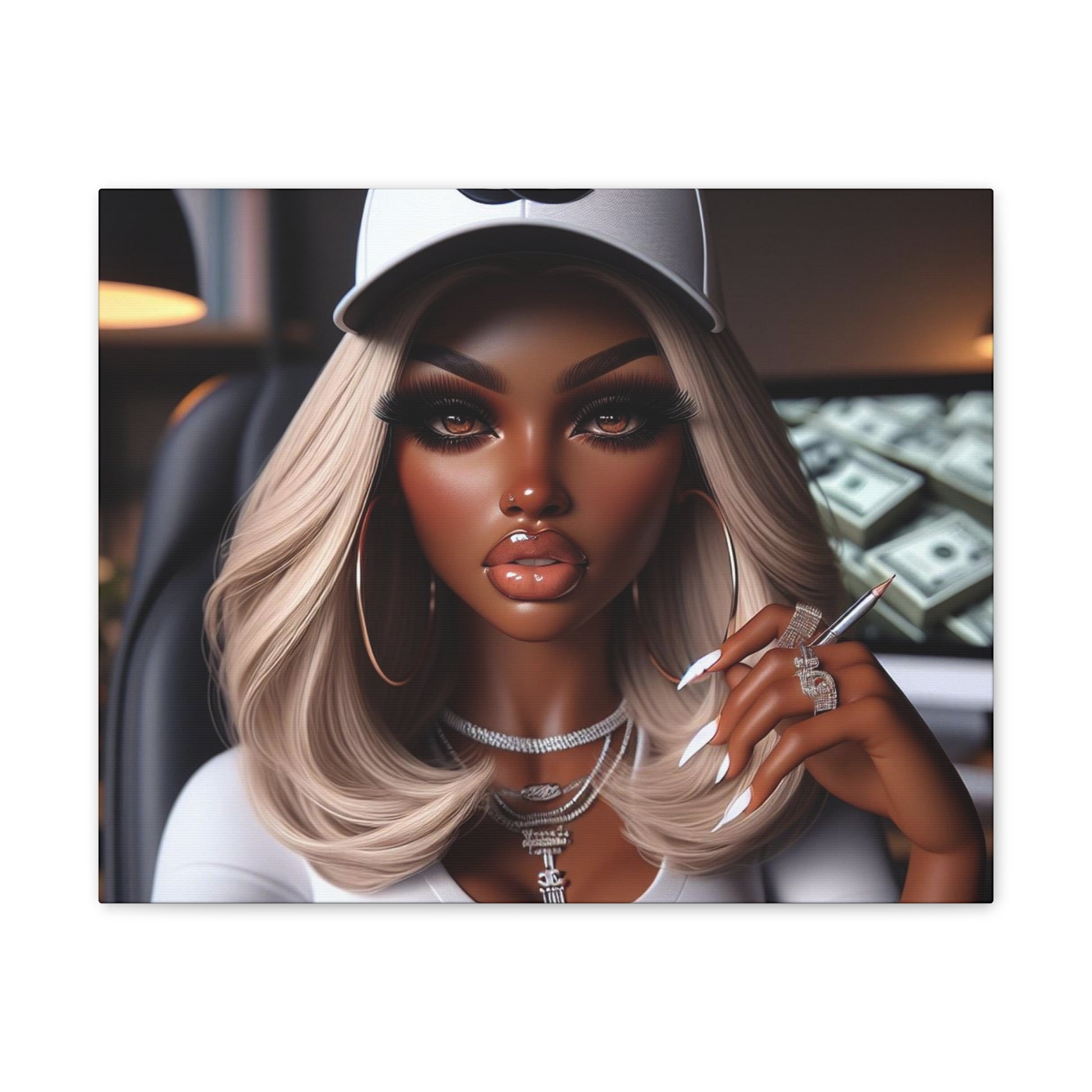 Big Money Canvas Canvas Printify