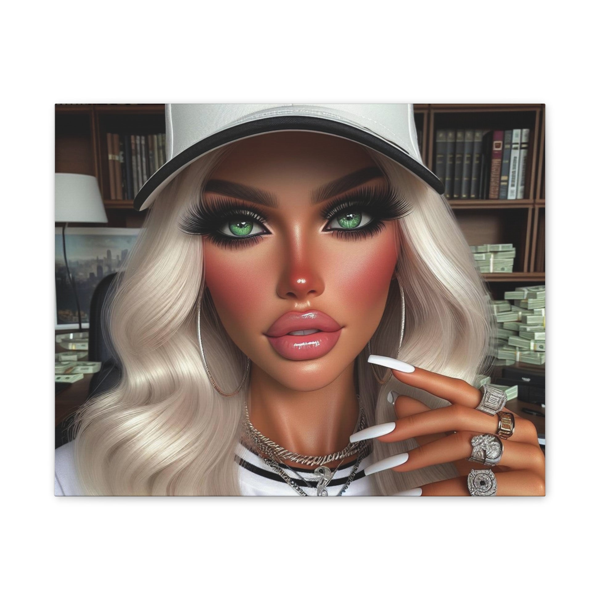 Big Money Canvas Canvas Printify