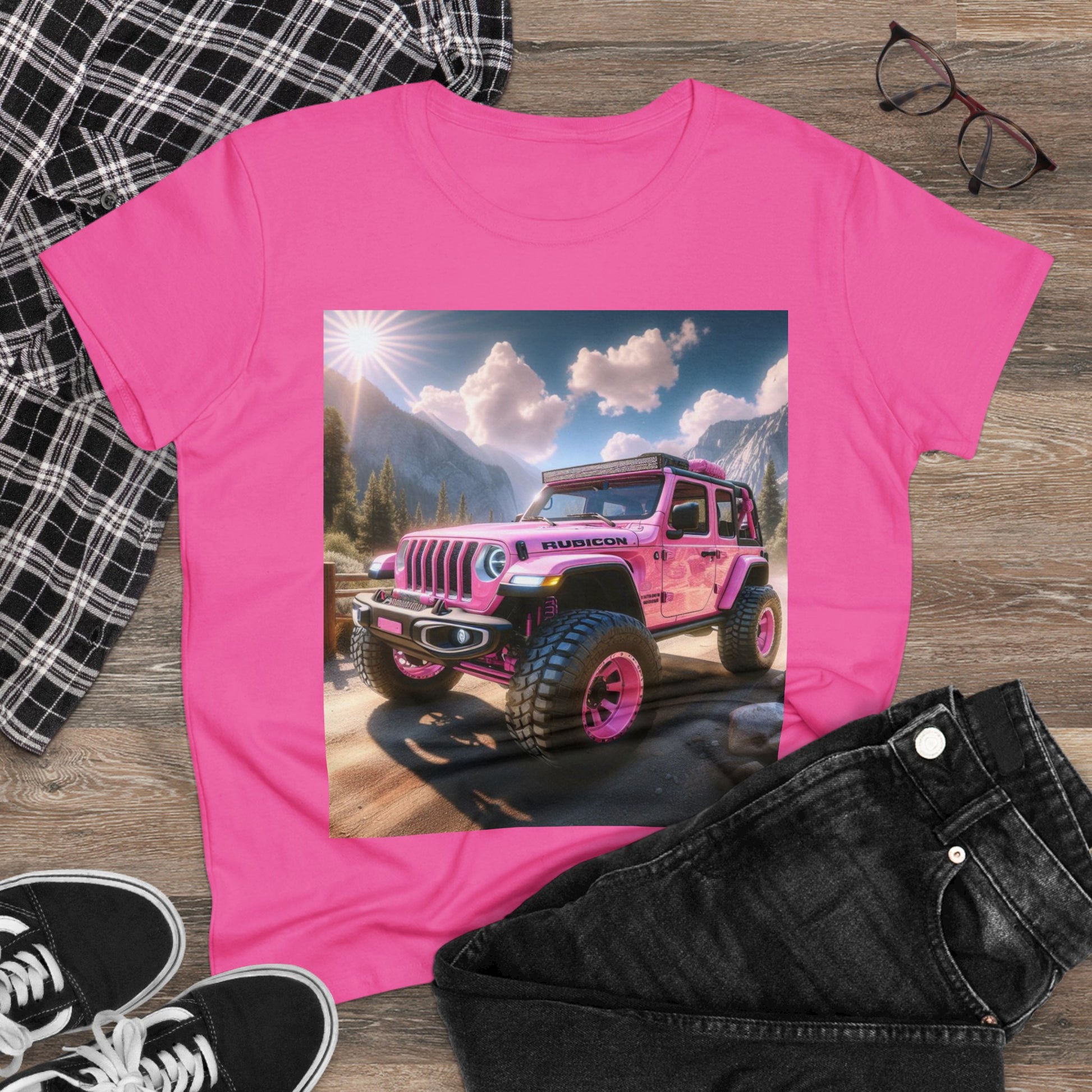 Pink Rubicon T-Shirt T-Shirt Printify   