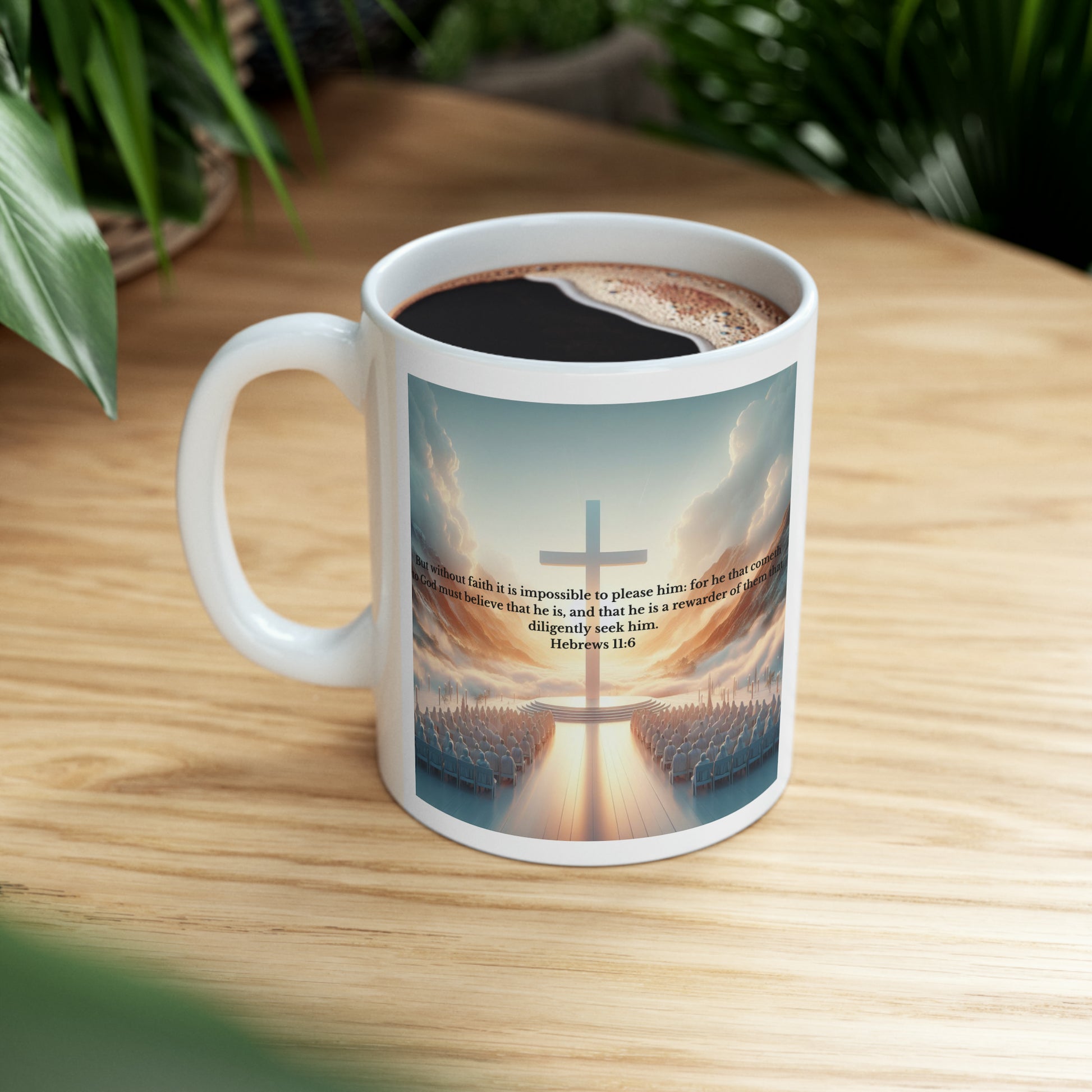 Hebrews 11:6 Mug Mug Printify   