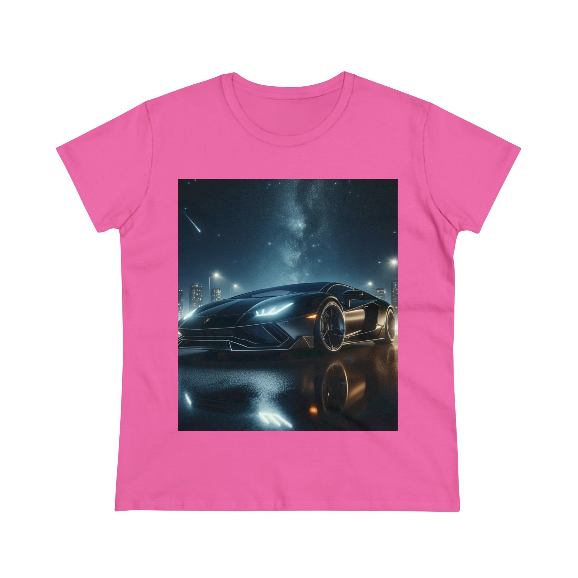 Black Lamborghini T-Shirt T-Shirt Printify Azalea S 