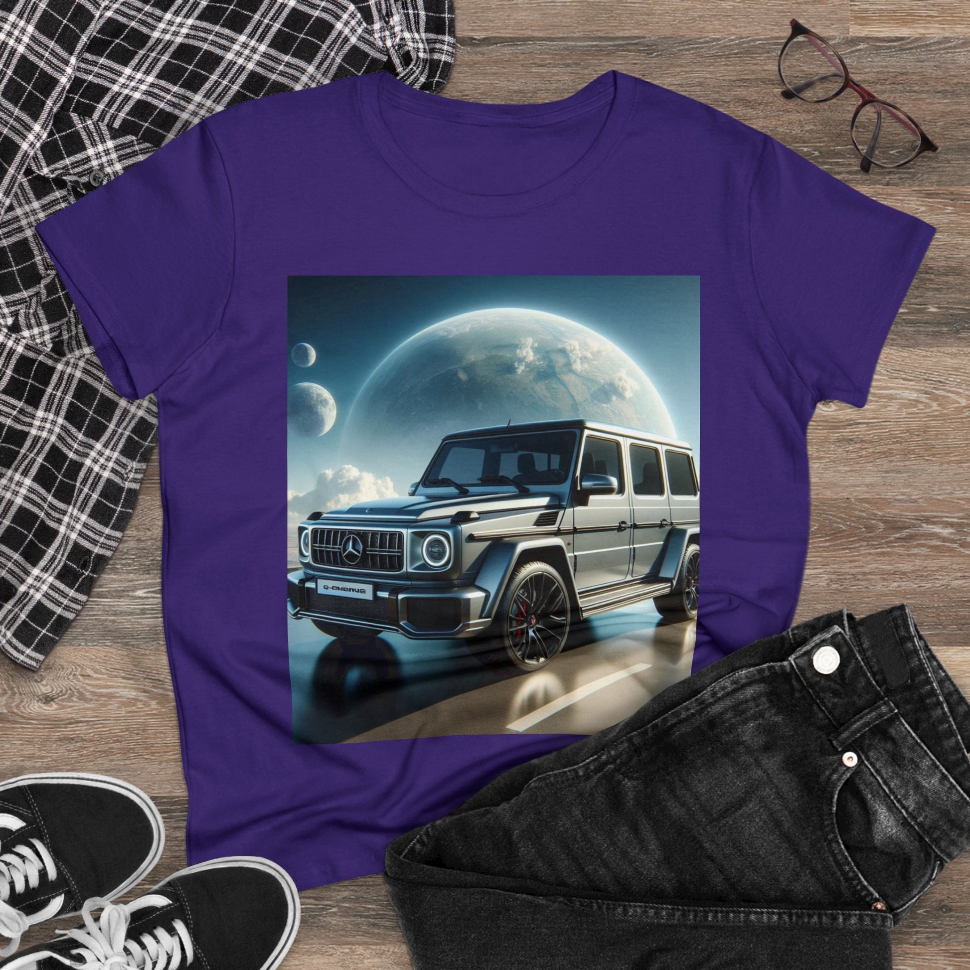 Silver G-Wagon T-Shirt T-Shirt Printify   