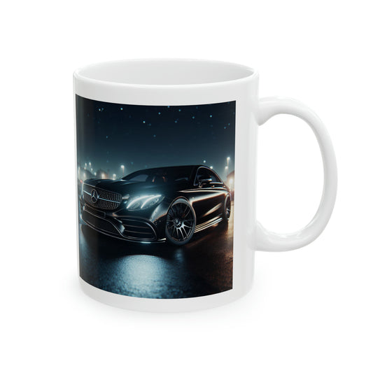 Black Mercedes Mug Mug Printify   