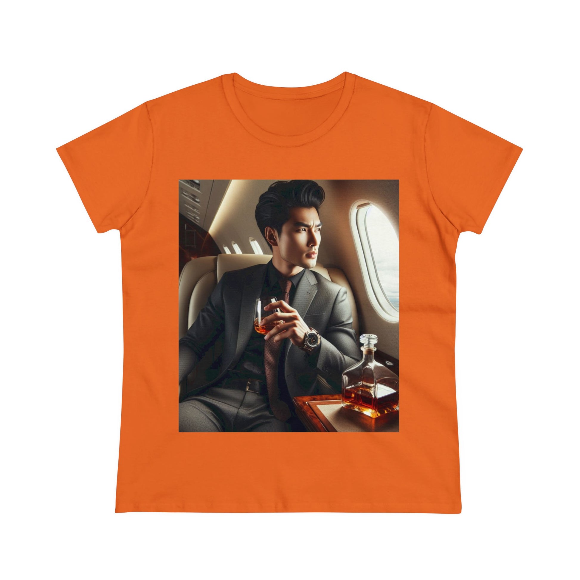 Private Business T-Shirt T-Shirt Printify Orange S 