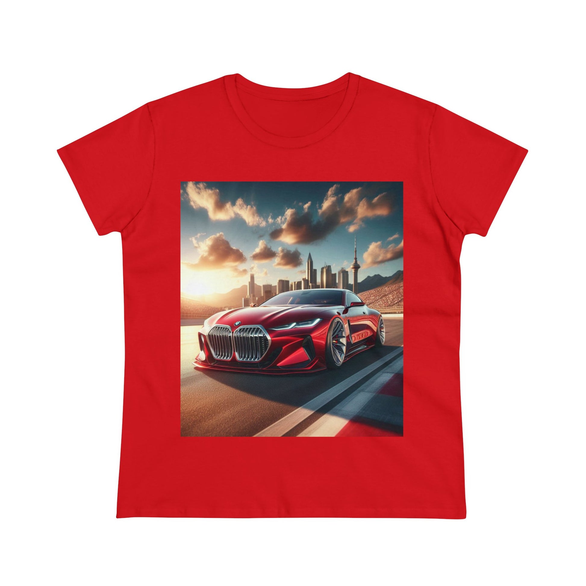 Red BMW T-Shirt T-Shirt Printify Red S 