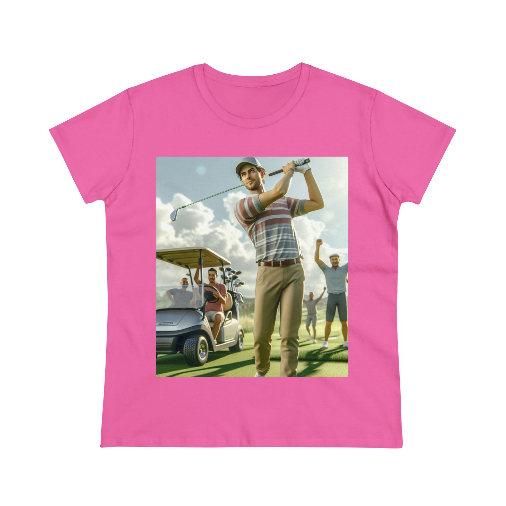 Golf Tournament T-Shirt T-Shirt Printify Azalea S 