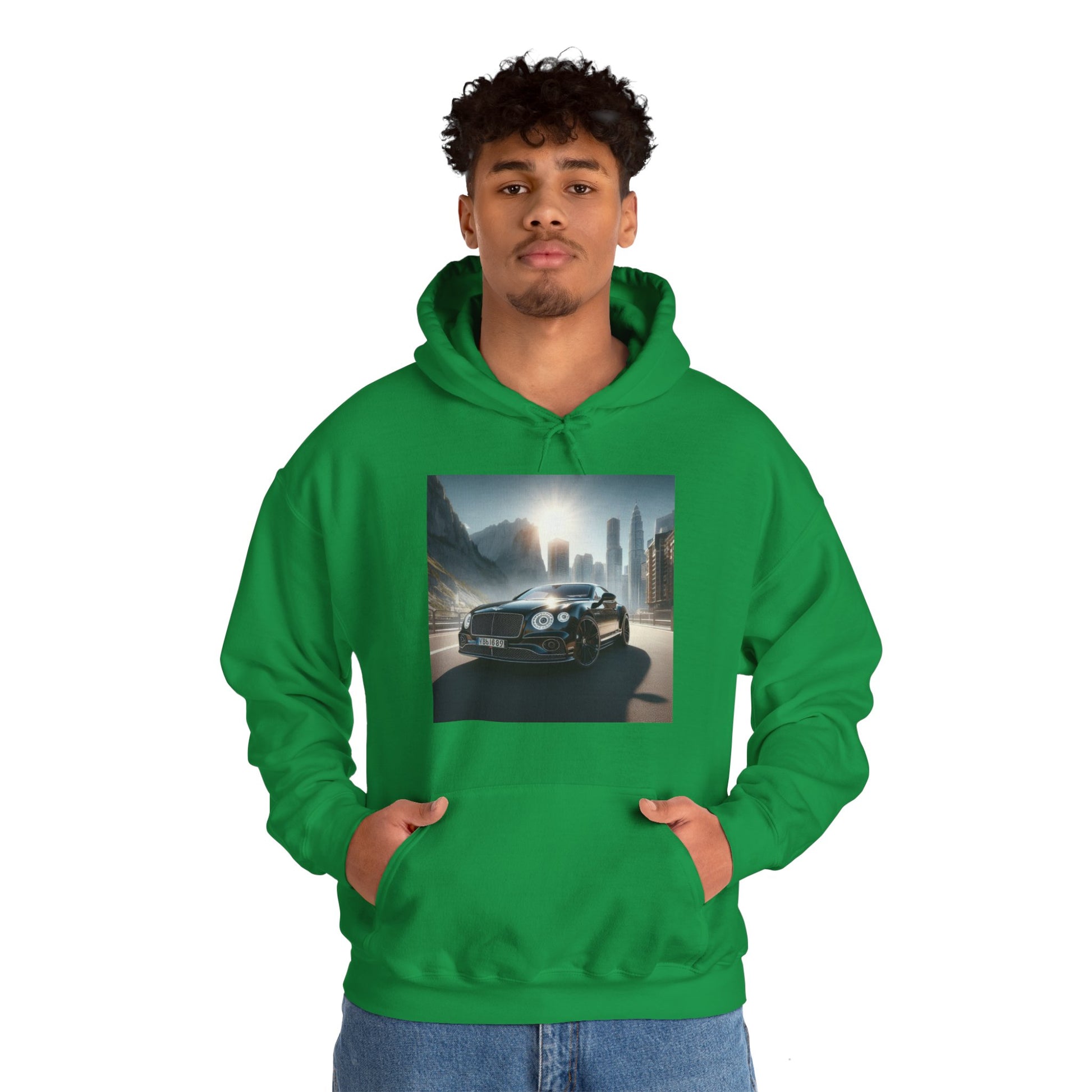 Black Bentley Hoodie Hoodie Printify   