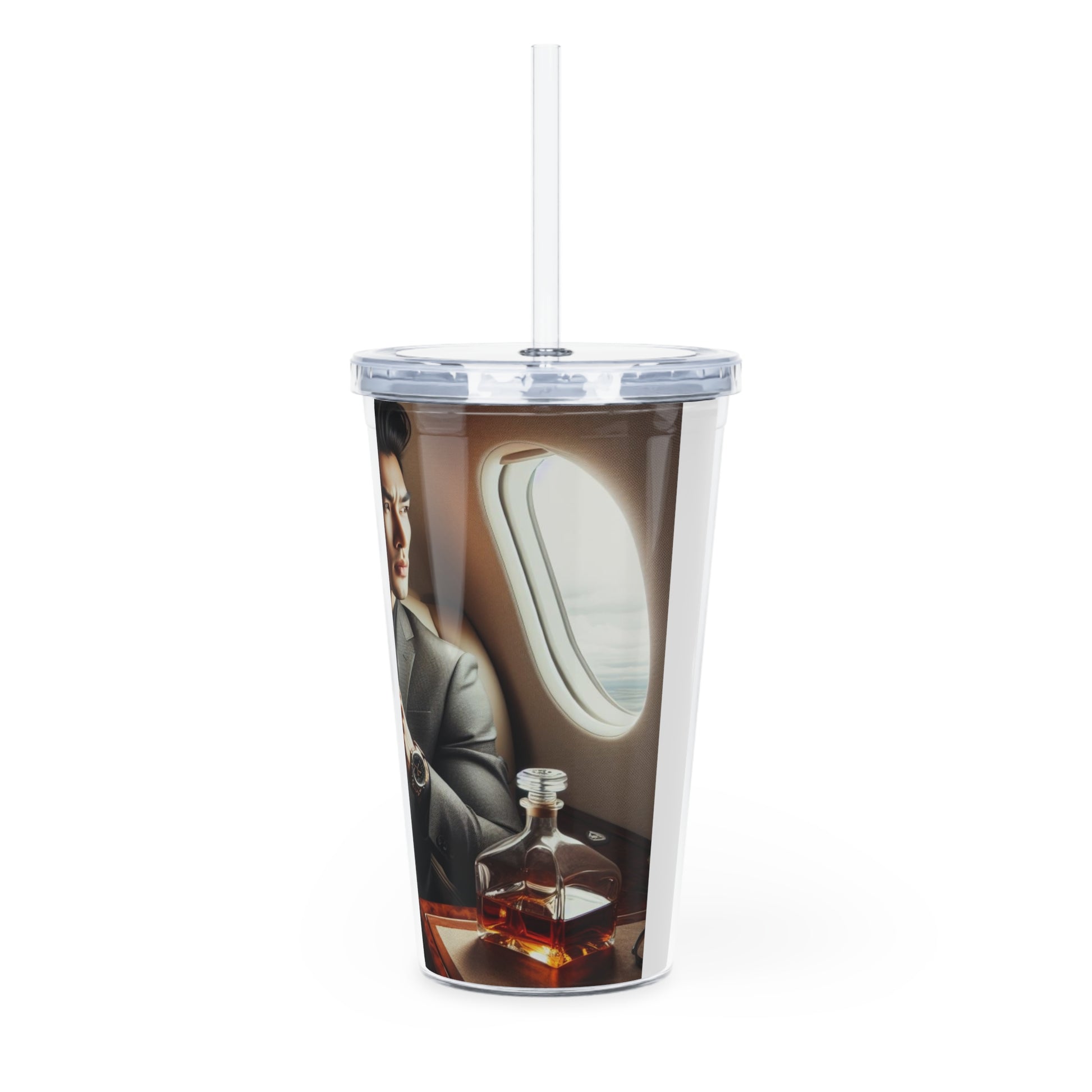 Private Business Tumbler with Straw Mug Printify   