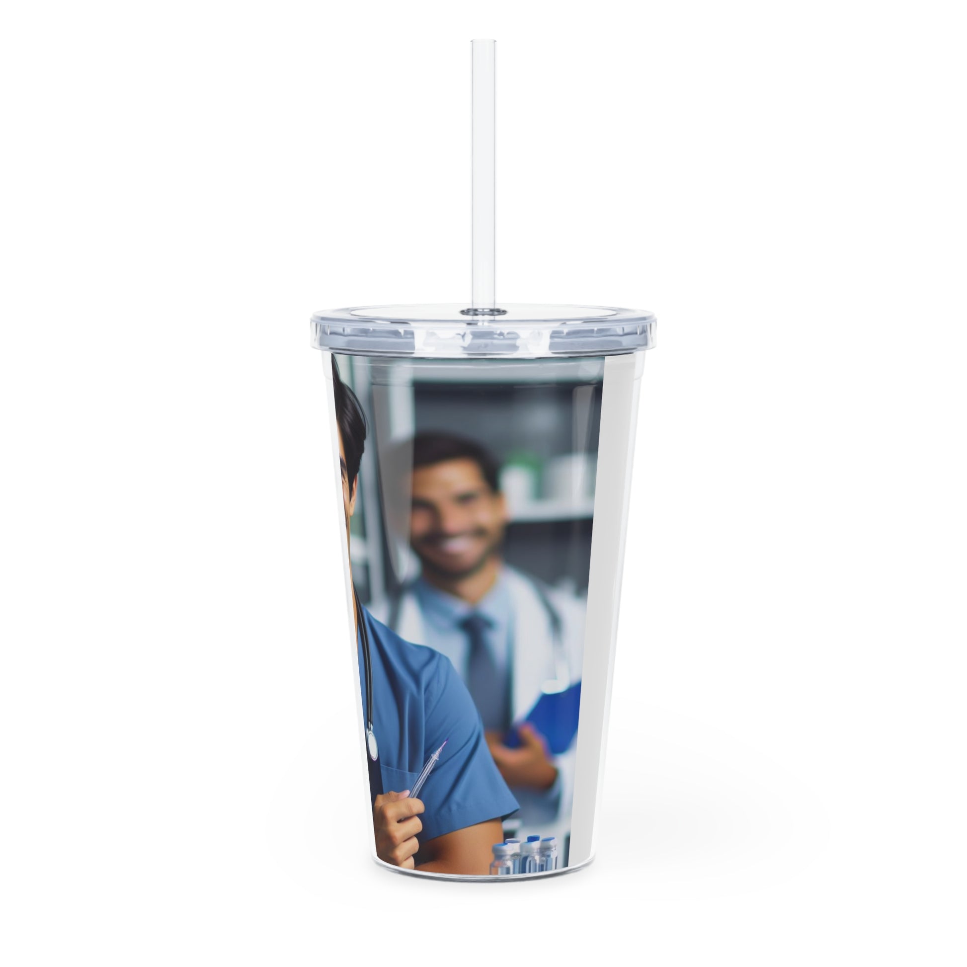 Your Favorite Nurse Tumbler with Straw Mug Printify   