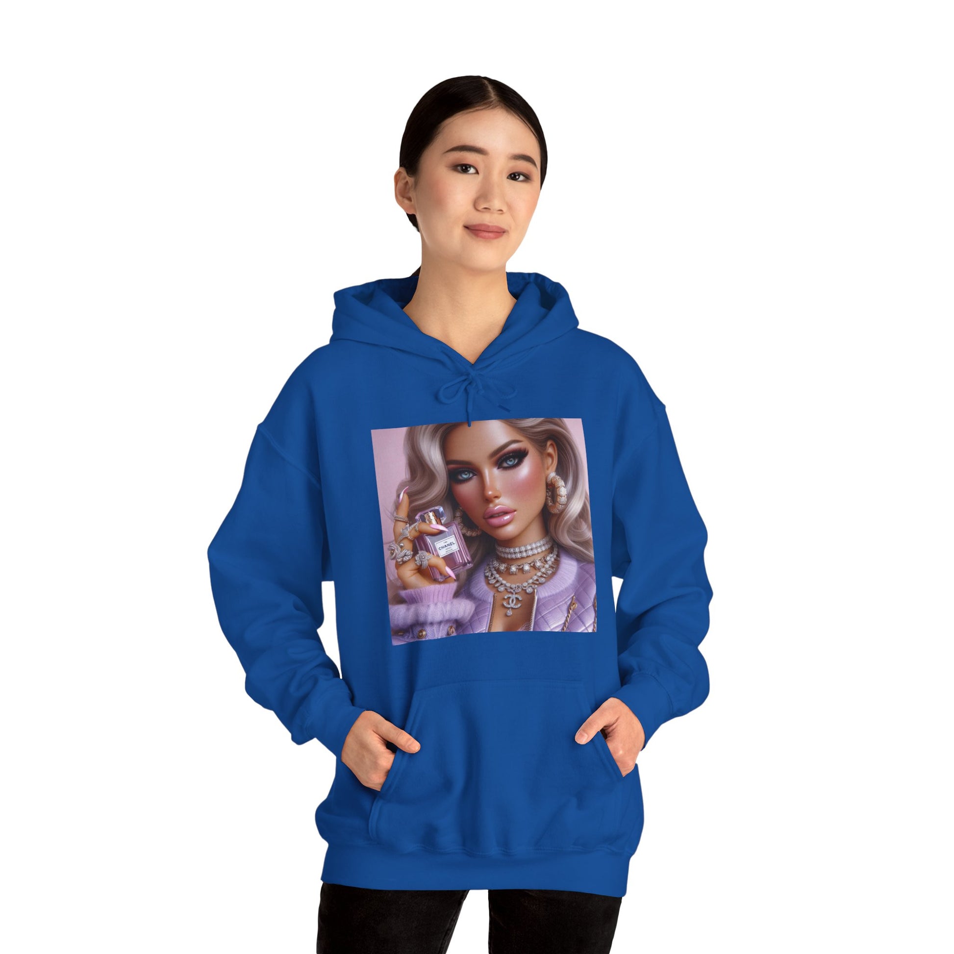 Chanel Please Hoodie Hoodie Printify   