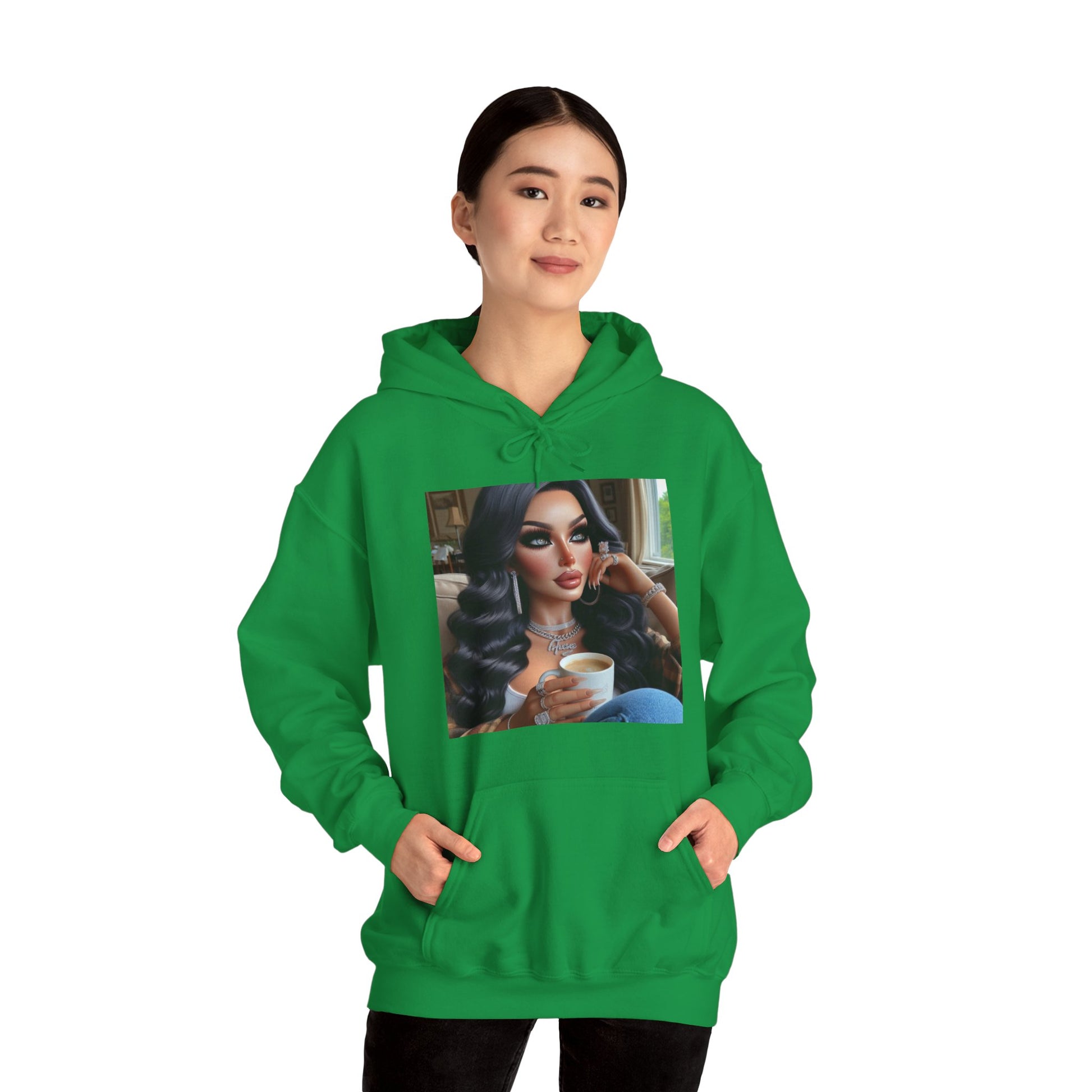 Coffee Break Hoodie Hoodie Printify   