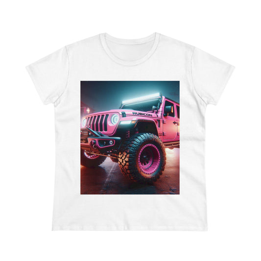 Pink Rubicon T-Shirt T-Shirt Printify White S 