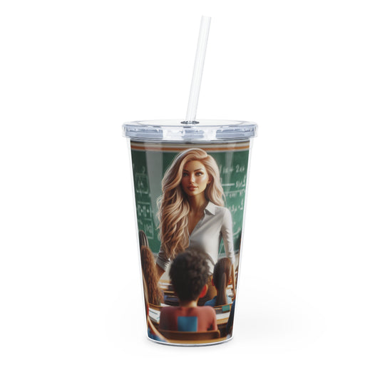 Class in Session Tumbler with Straw Mug Printify 20oz Transparent 