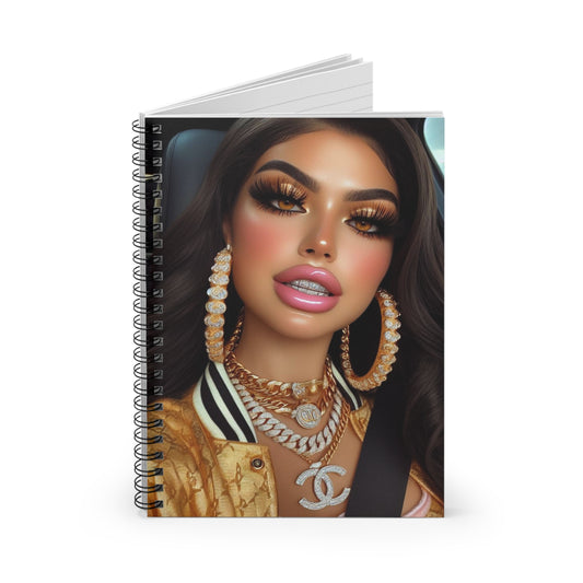 Car Beauty Spiral Notebook Paper products Printify   