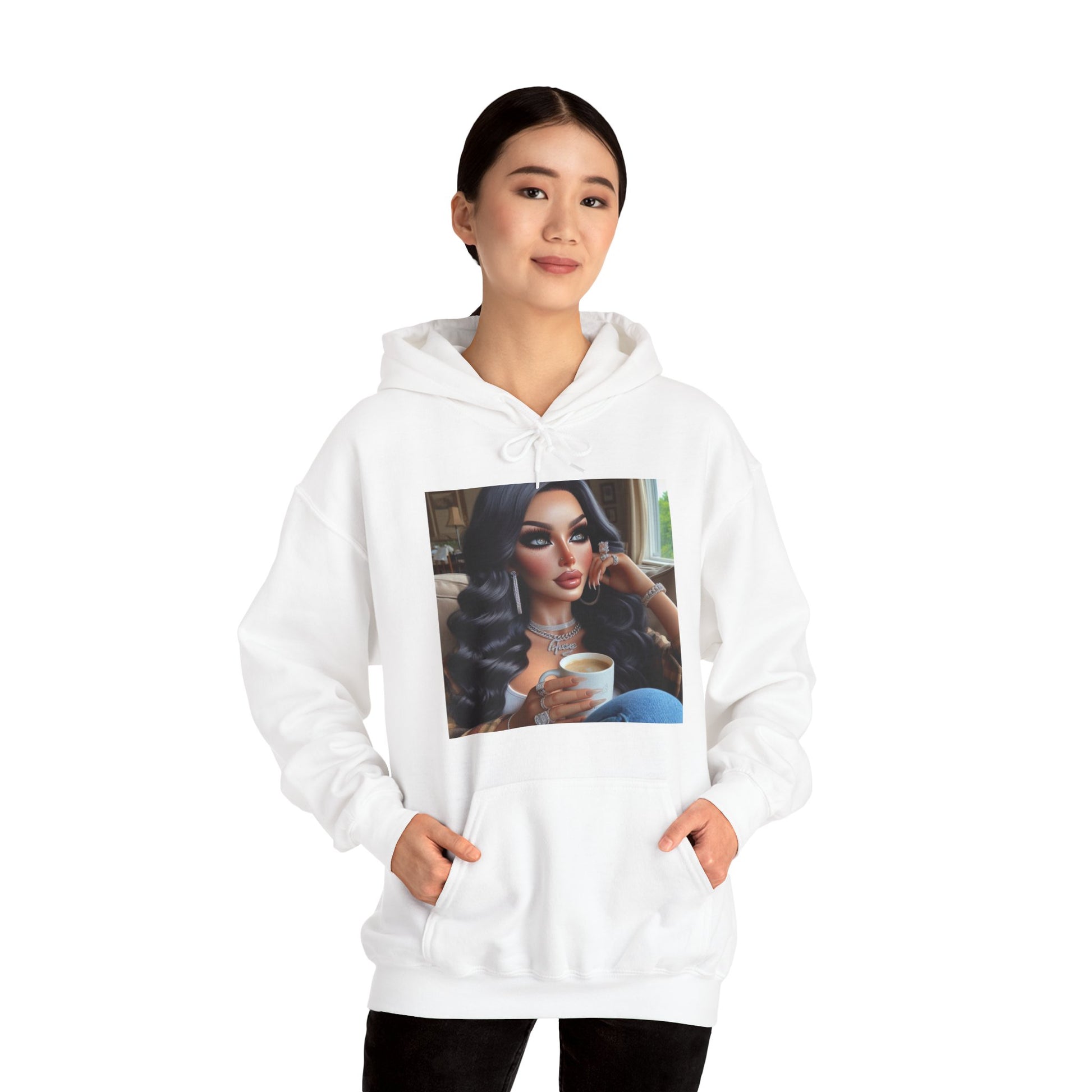 Coffee Break Hoodie Hoodie Printify   