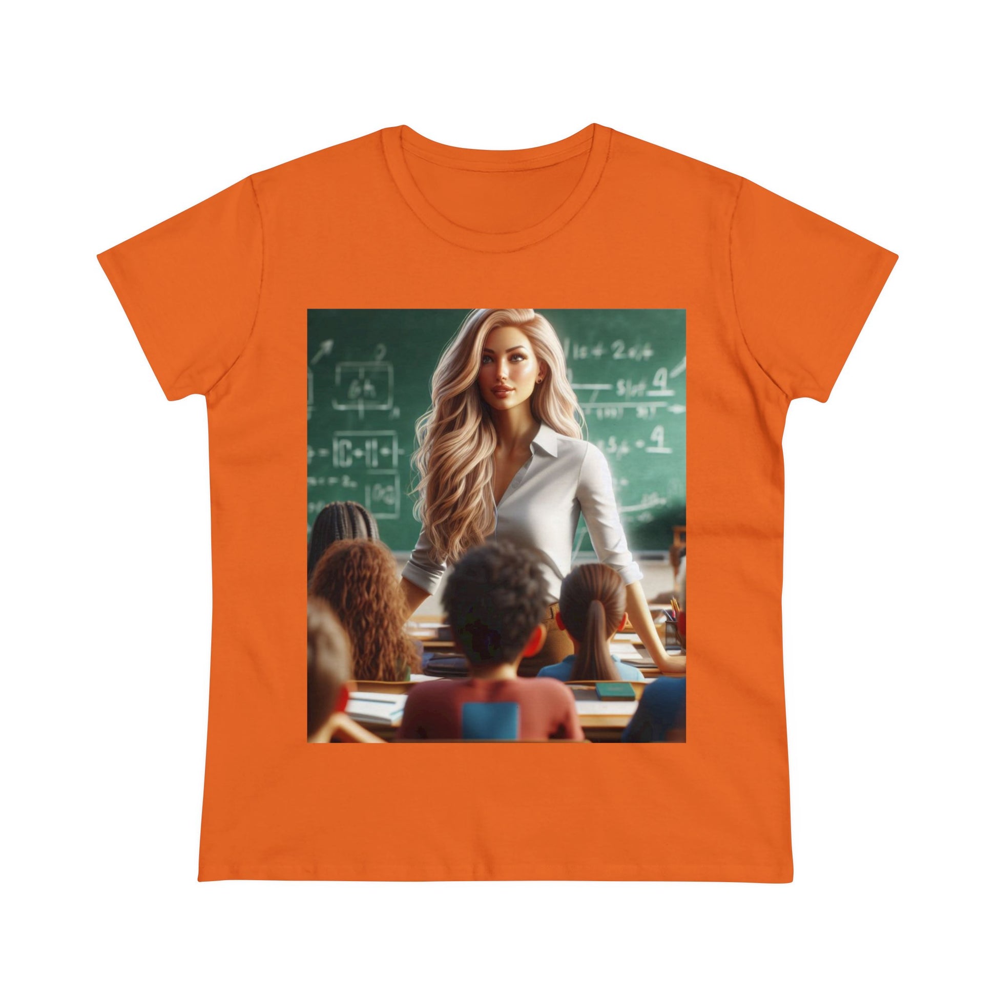 Class in Session T-Shirt T-Shirt Printify Orange S 