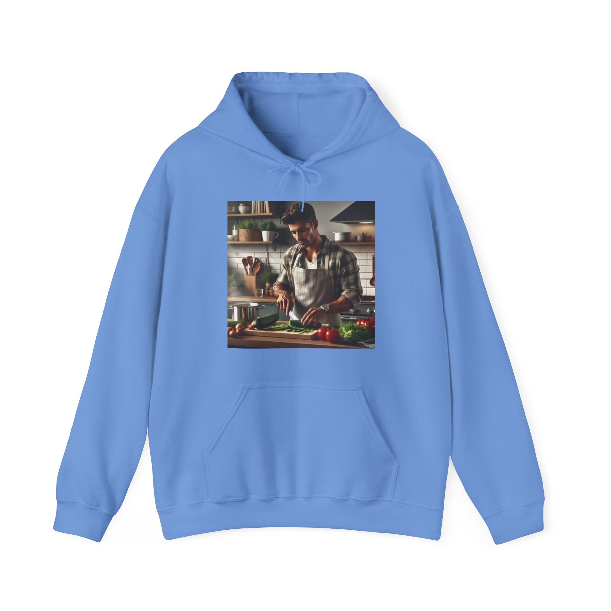 Dinner Time Hoodie Hoodie Printify Carolina Blue S 