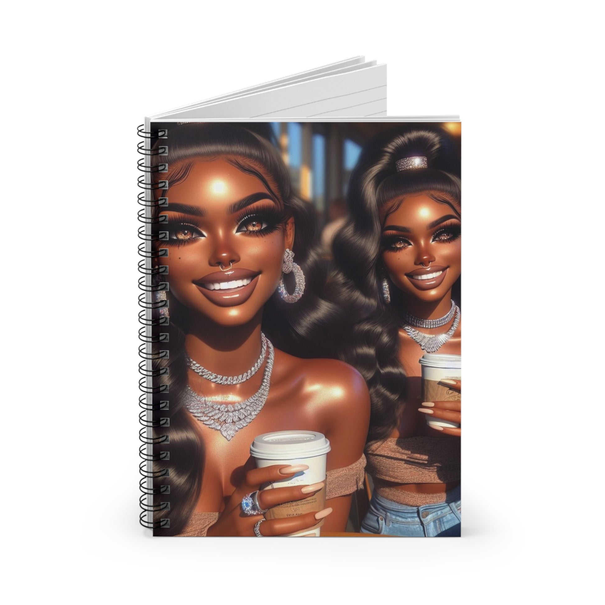 Twinning Spiral Notebook Paper products Printify   