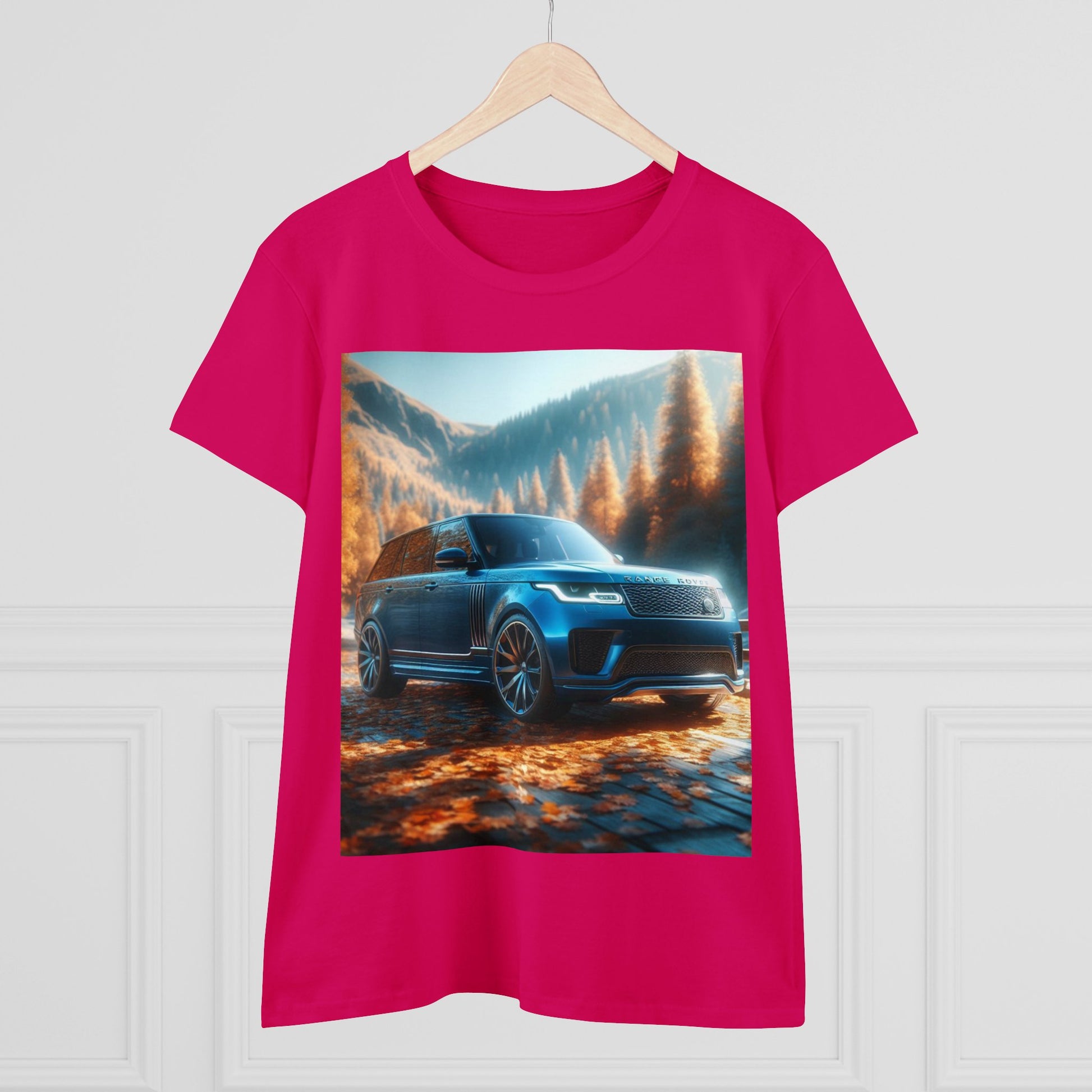 Blue Range Rover T-Shirt T-Shirt Printify   