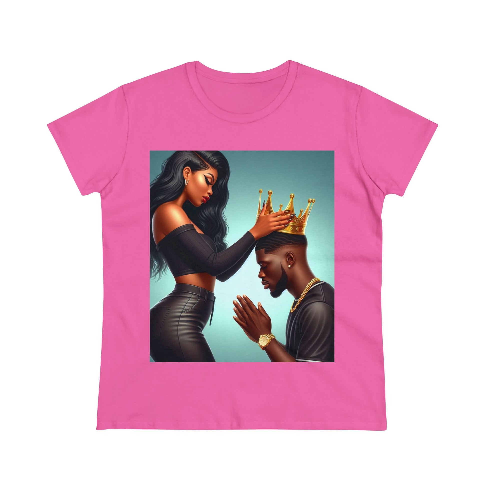 My King T-Shirt T-Shirt Printify Azalea S 