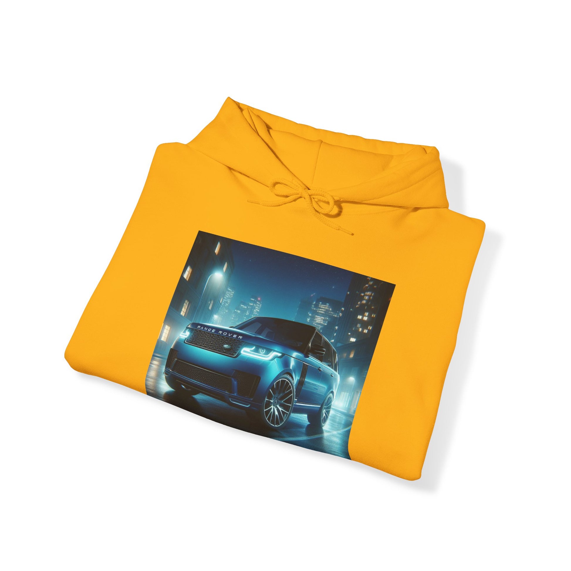 Blue Range Rover Hoodie Hoodie Printify   