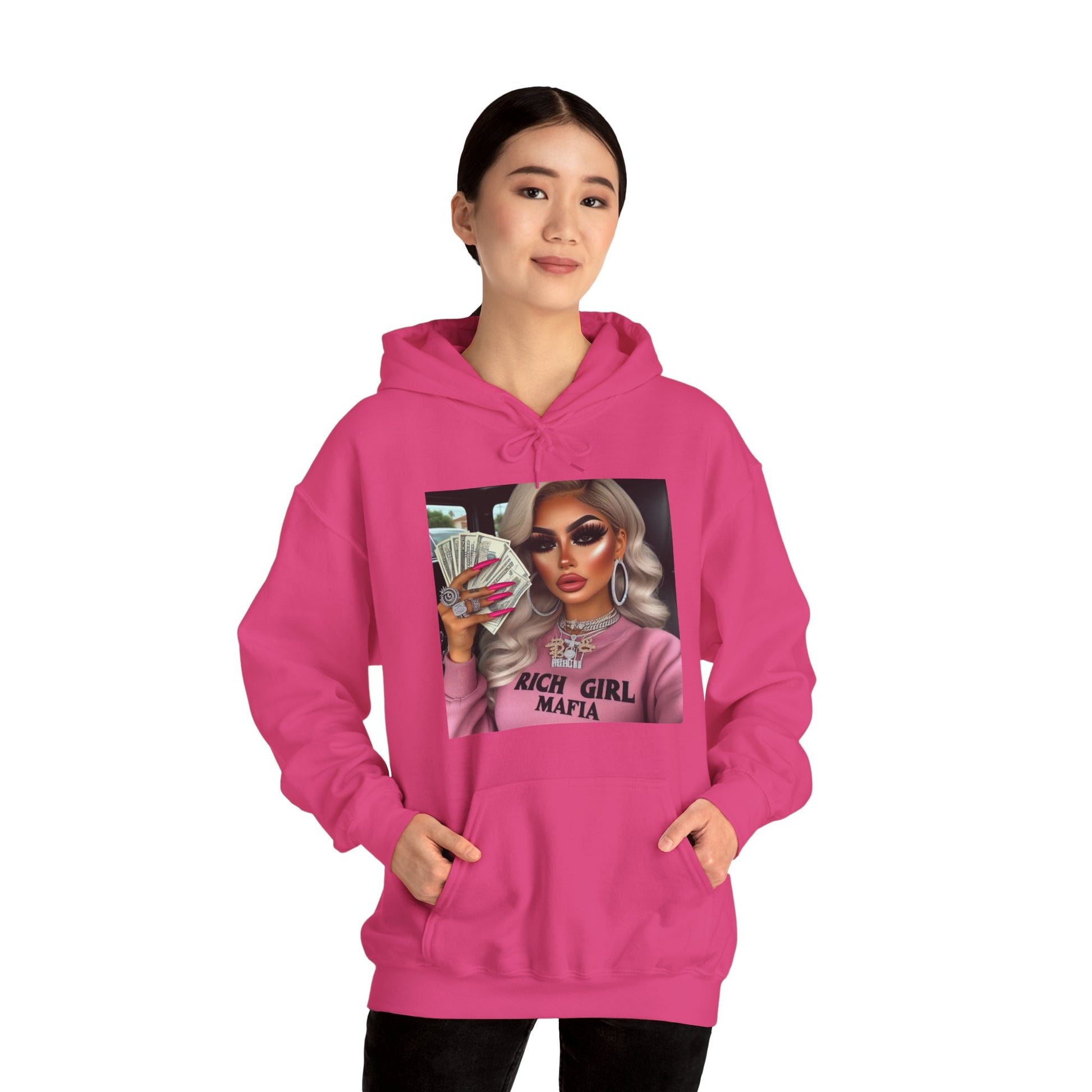 Rich Girl Mafia Hoodie Hoodie Printify   