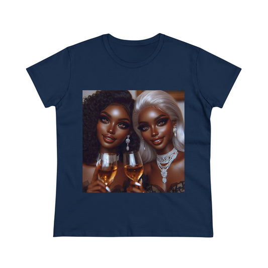 Cheers T-Shirt T-Shirt Printify Navy S 