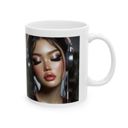 Music Vibes Mug Mug Printify   