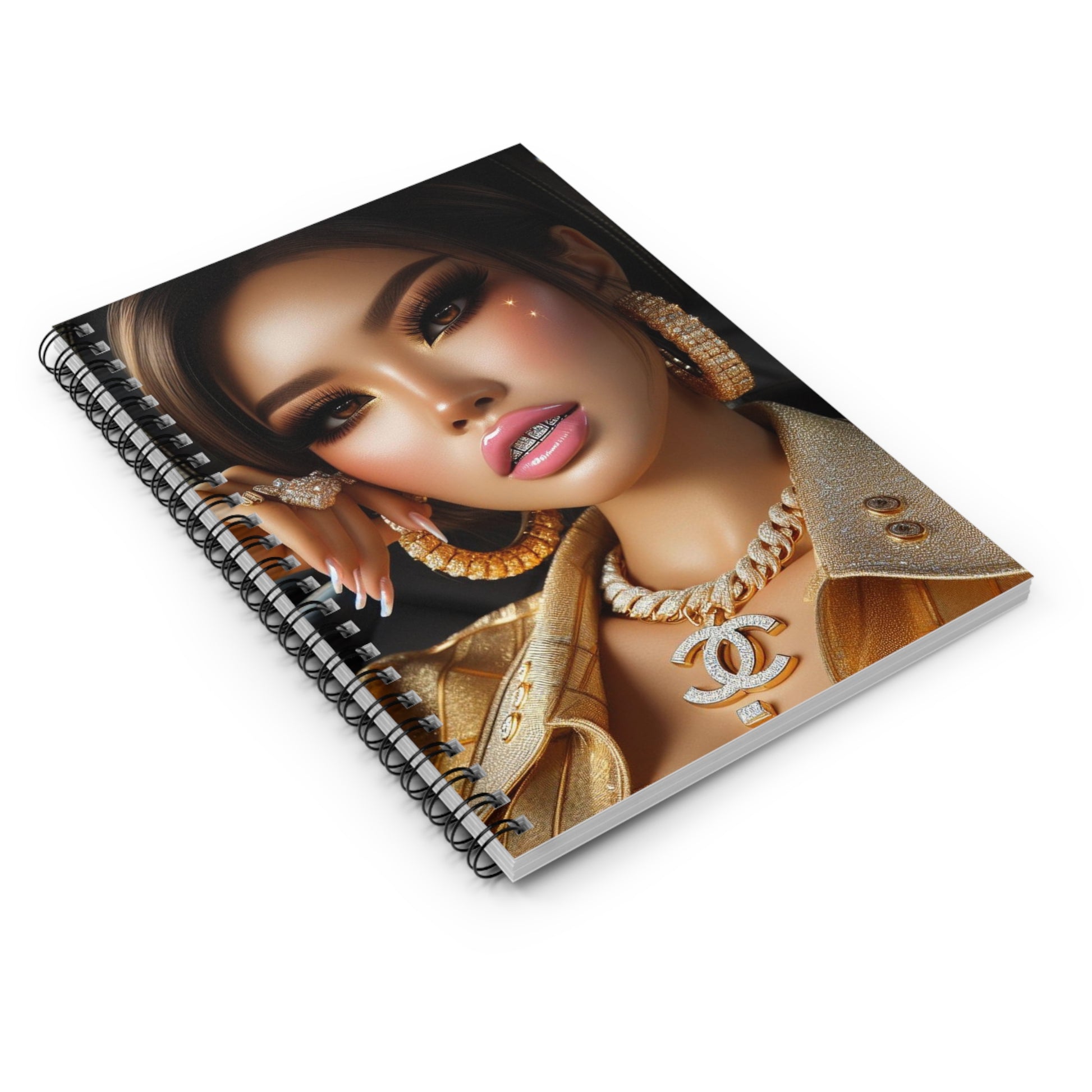 Car Beauty Spiral Notebook Paper products Printify   