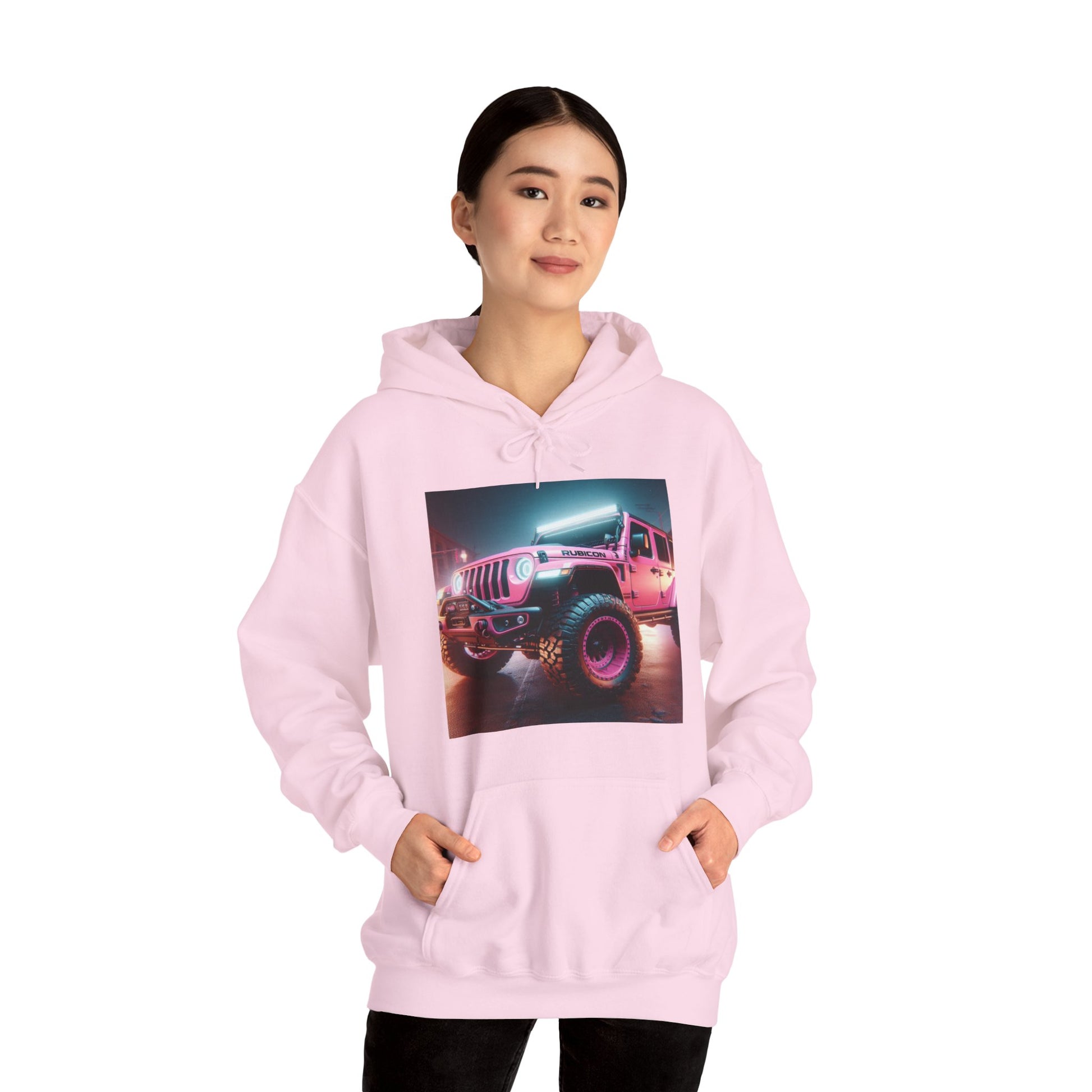 Pink Rubicon Hoodie Hoodie Printify   