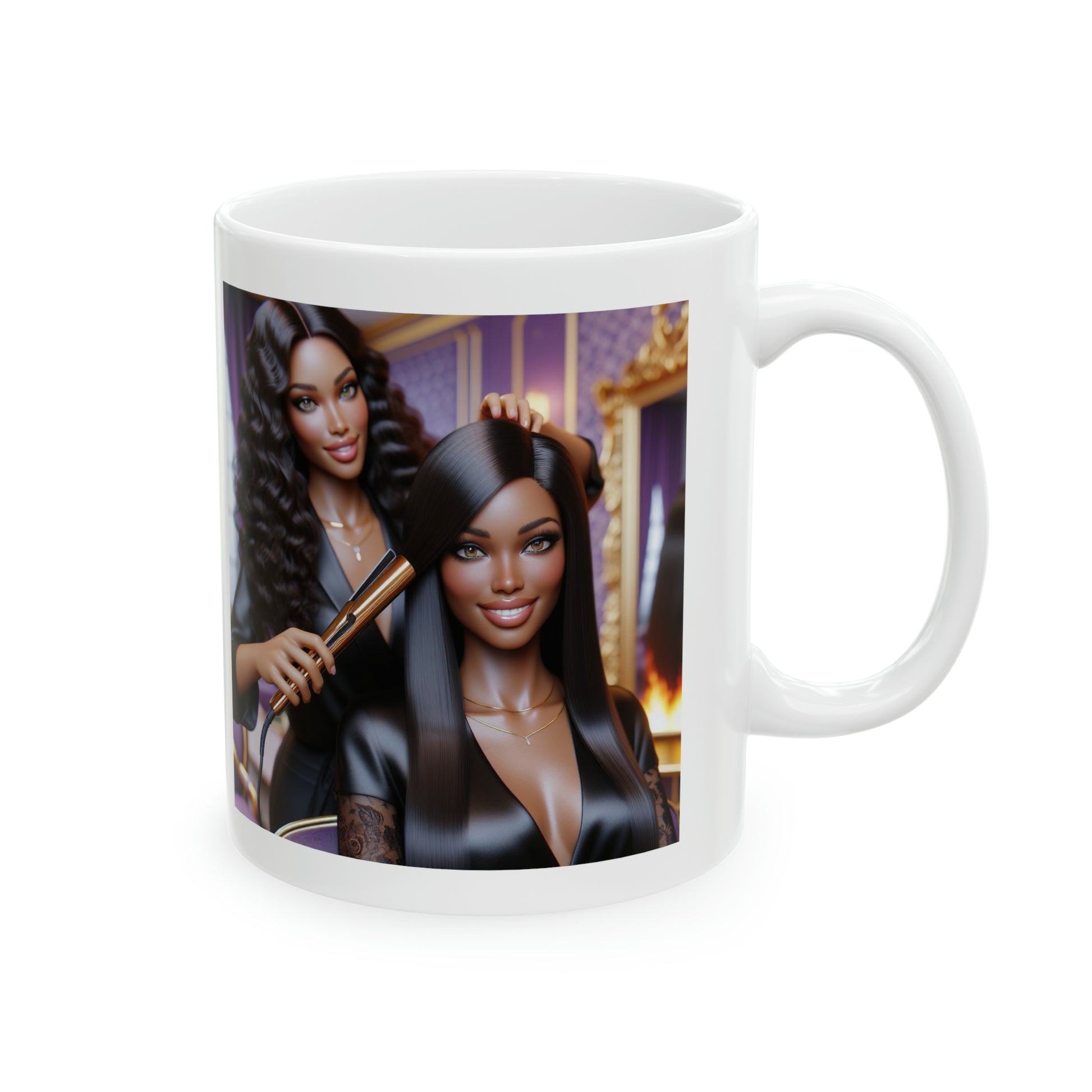 Hair Day Mug Mug Printify   