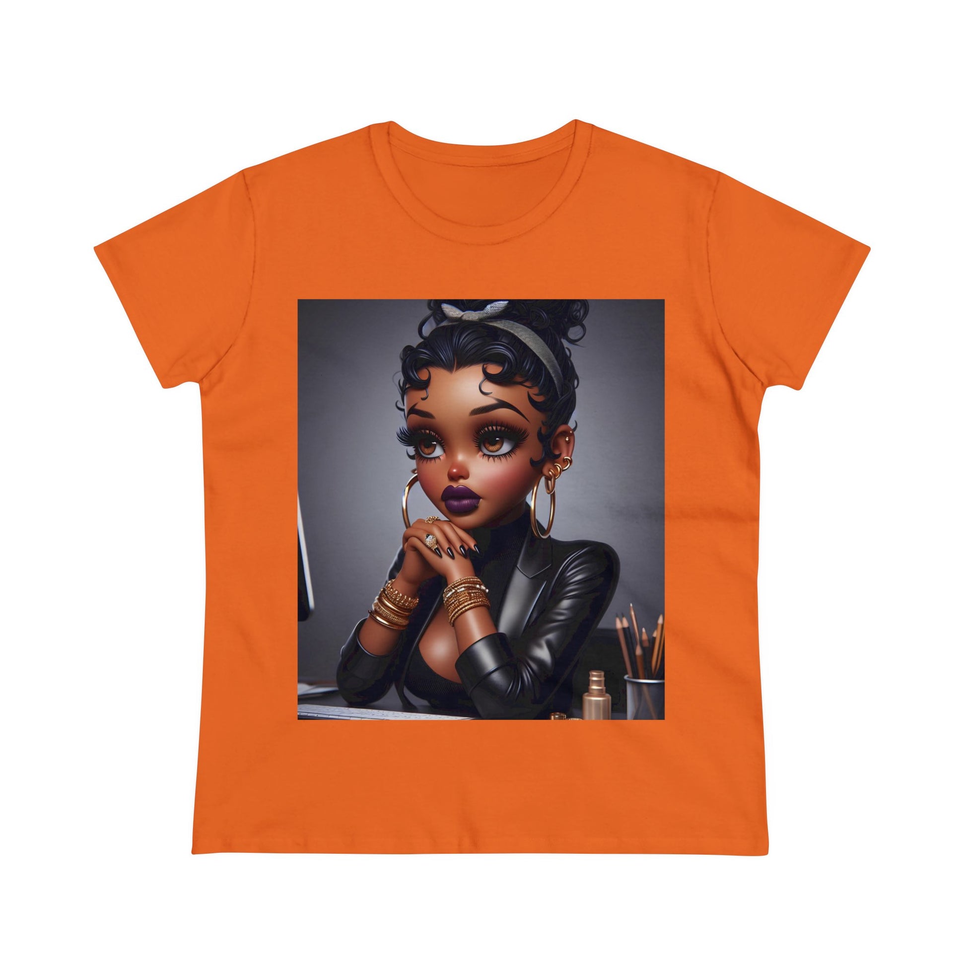 Business Betty T-Shirt T-Shirt Printify Orange S 