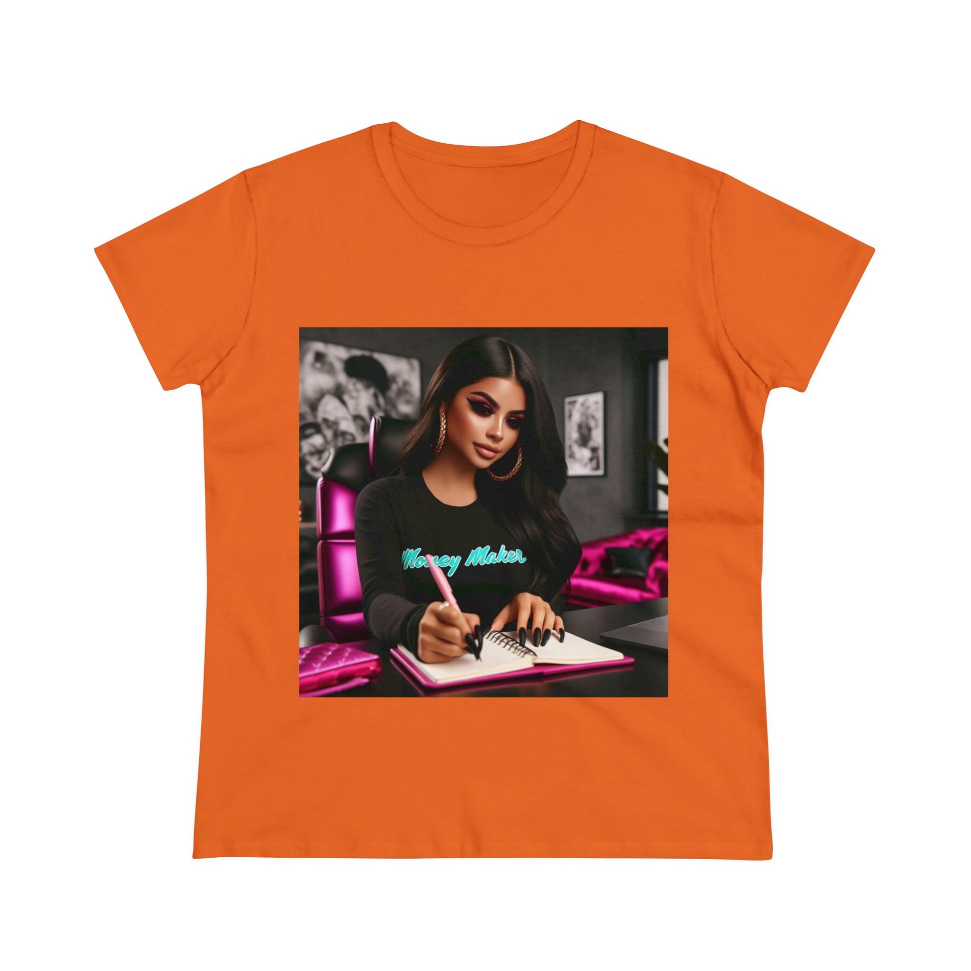 Money Maker T-Shirt T-Shirt Printify Orange S 