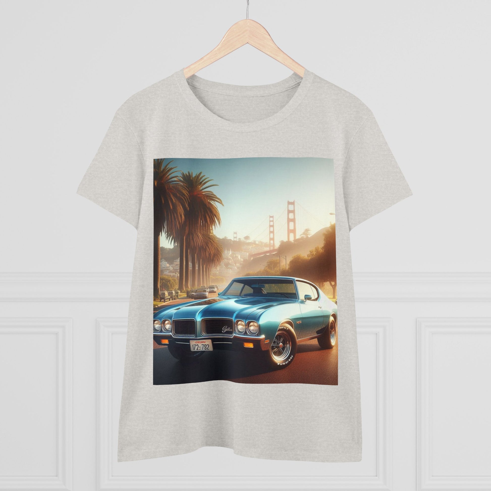 1972 Blue Buick Gran Sport T-Shirt T-Shirt Printify   