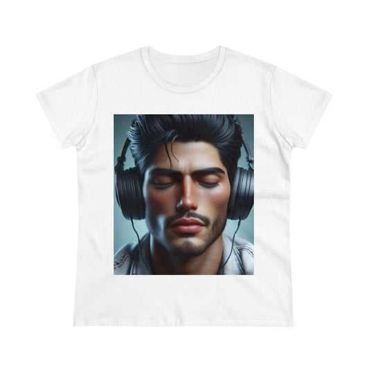 Music Vibes T-Shirt T-Shirt Printify White S 