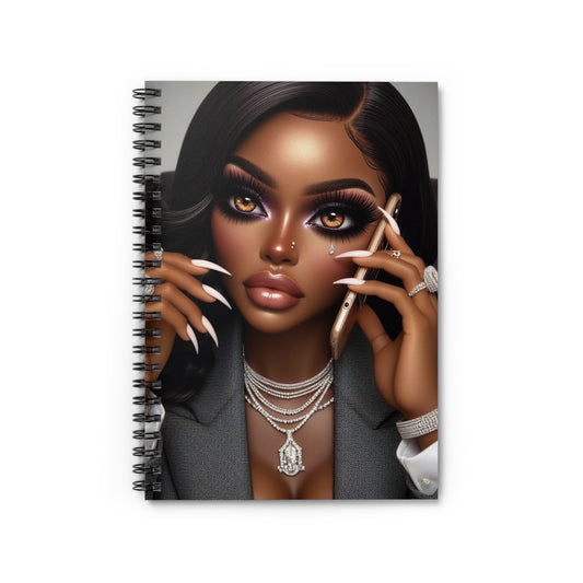 Business Call Spiral Notebook Paper products Printify One Size  