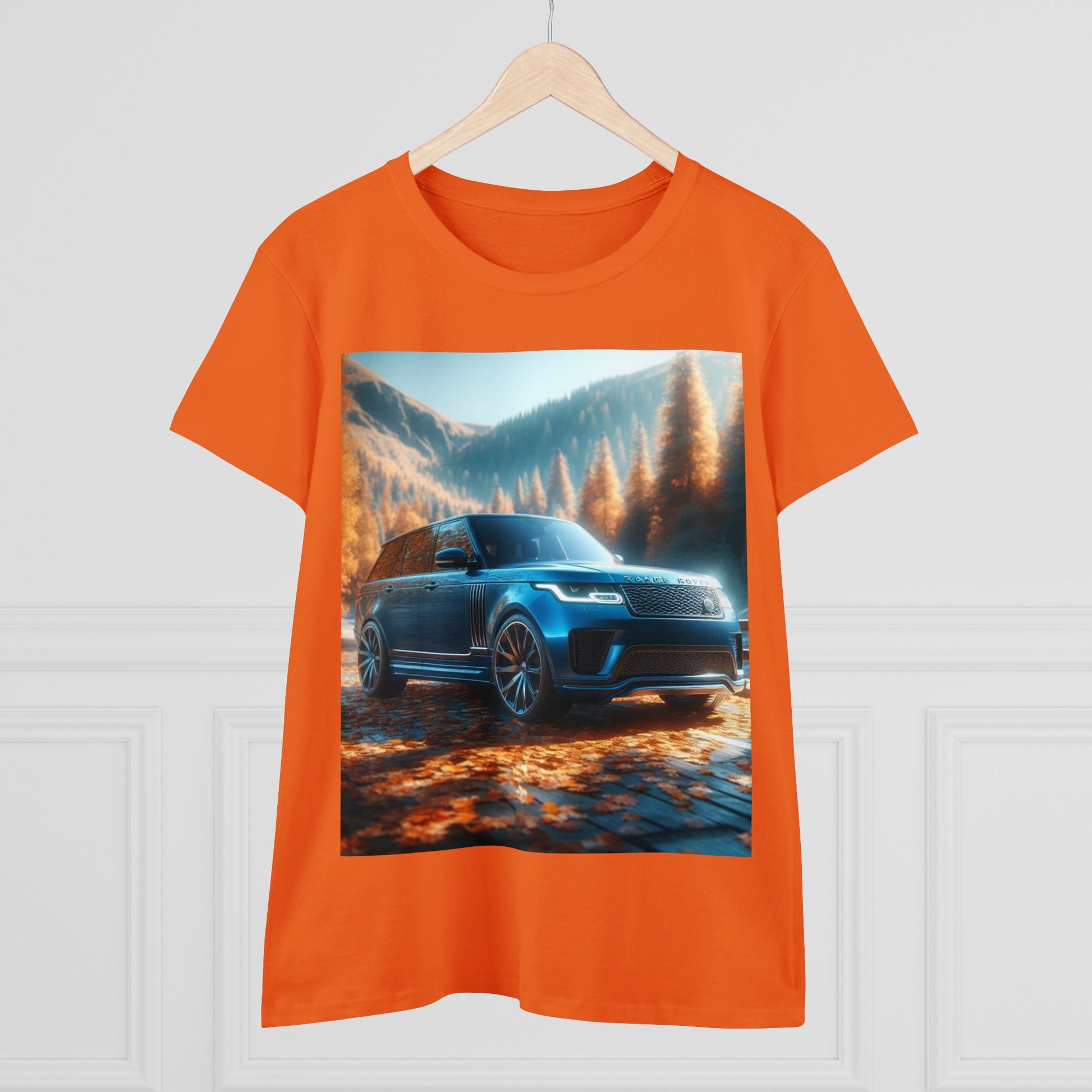 Blue Range Rover T-Shirt T-Shirt Printify   