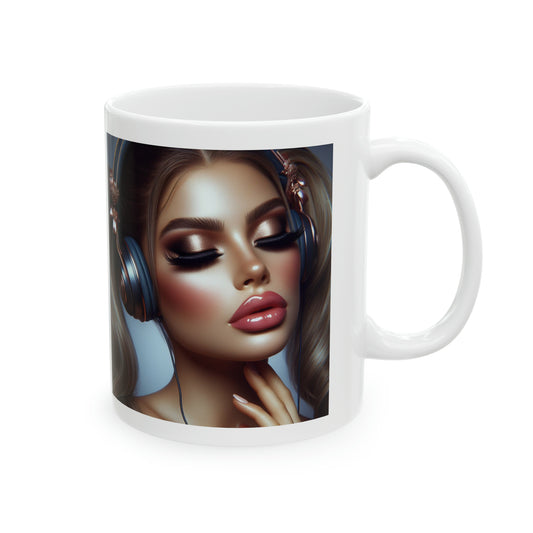 Music Vibes Mug Mug Printify   