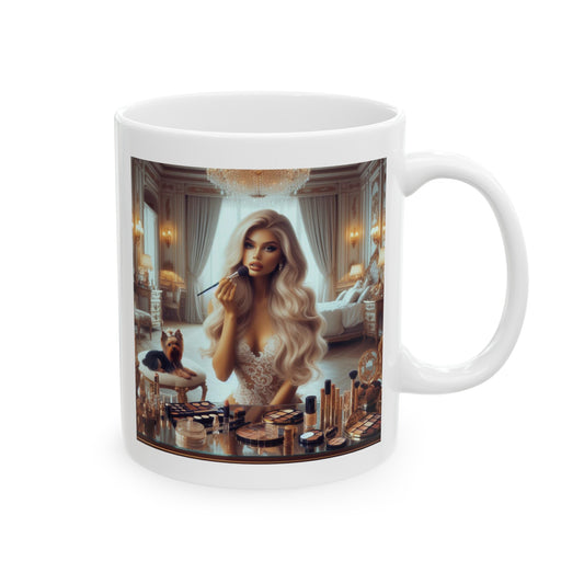 Make Up TIme Mug Mug Printify   