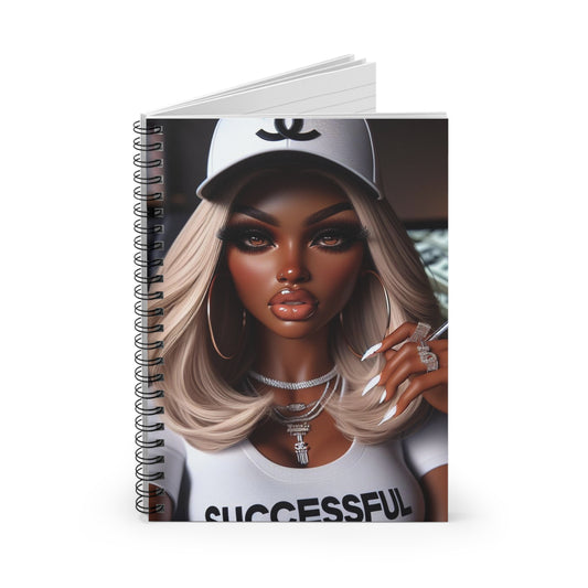 Big Money Spiral Notebook Women Journal Printify   