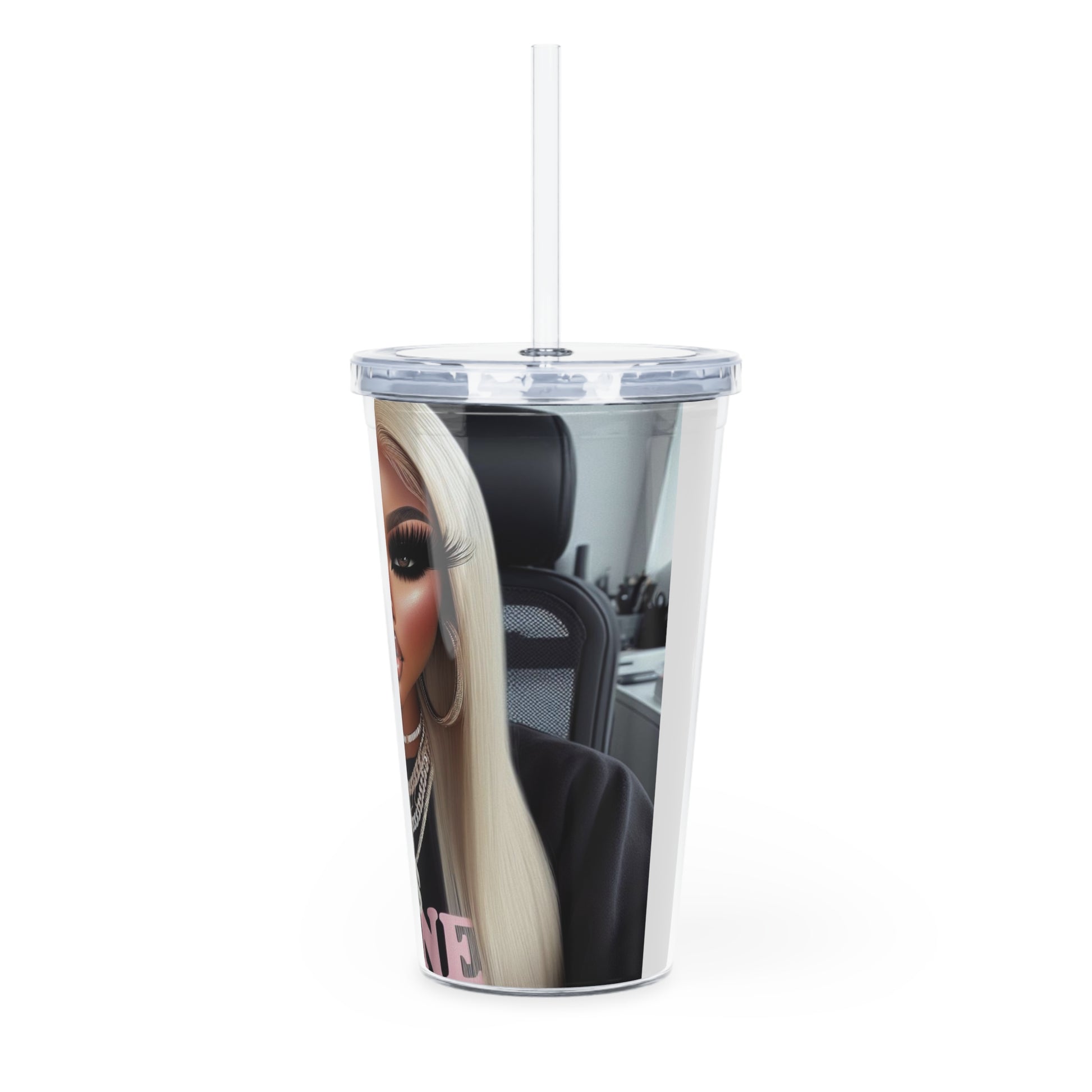 Money Tumbler with Straw Mug Printify   