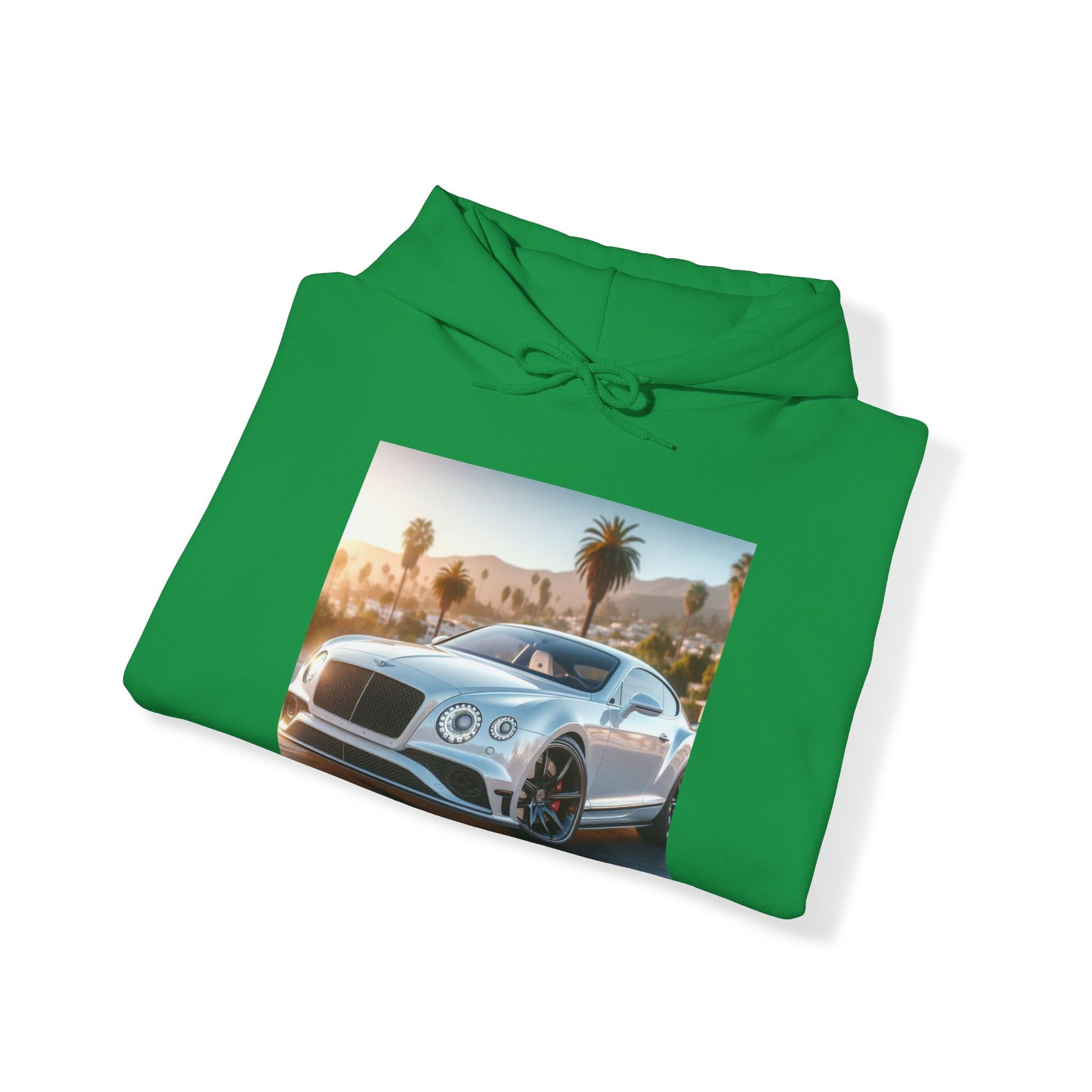 Silver Bentley Hoodie Hoodie Printify   