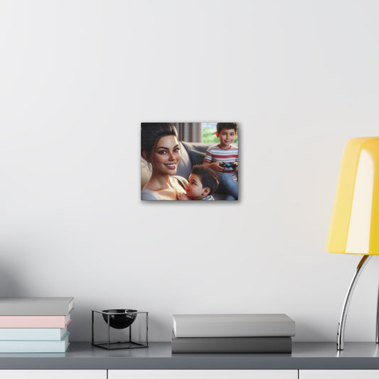 Family Time Canvas Canvas Printify 10" x 8" (Horizontal) 0.75'' 