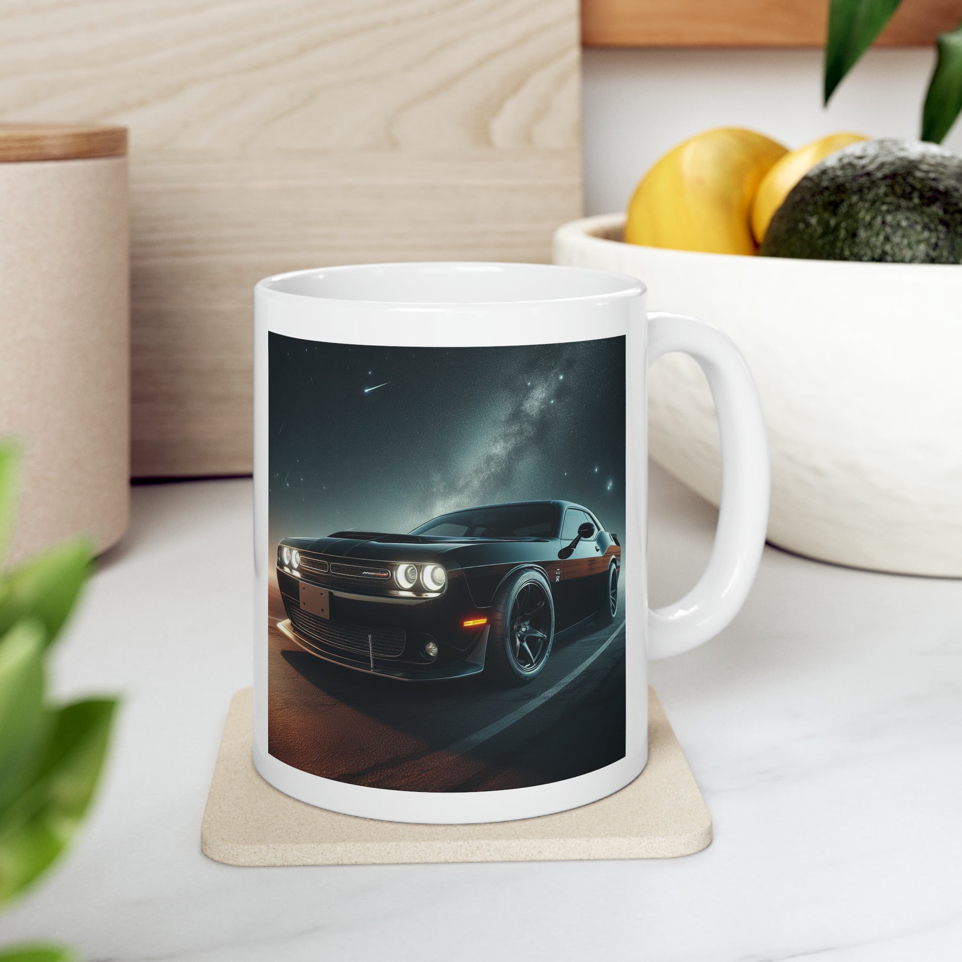 Black Challenger Mug Mug Printify   