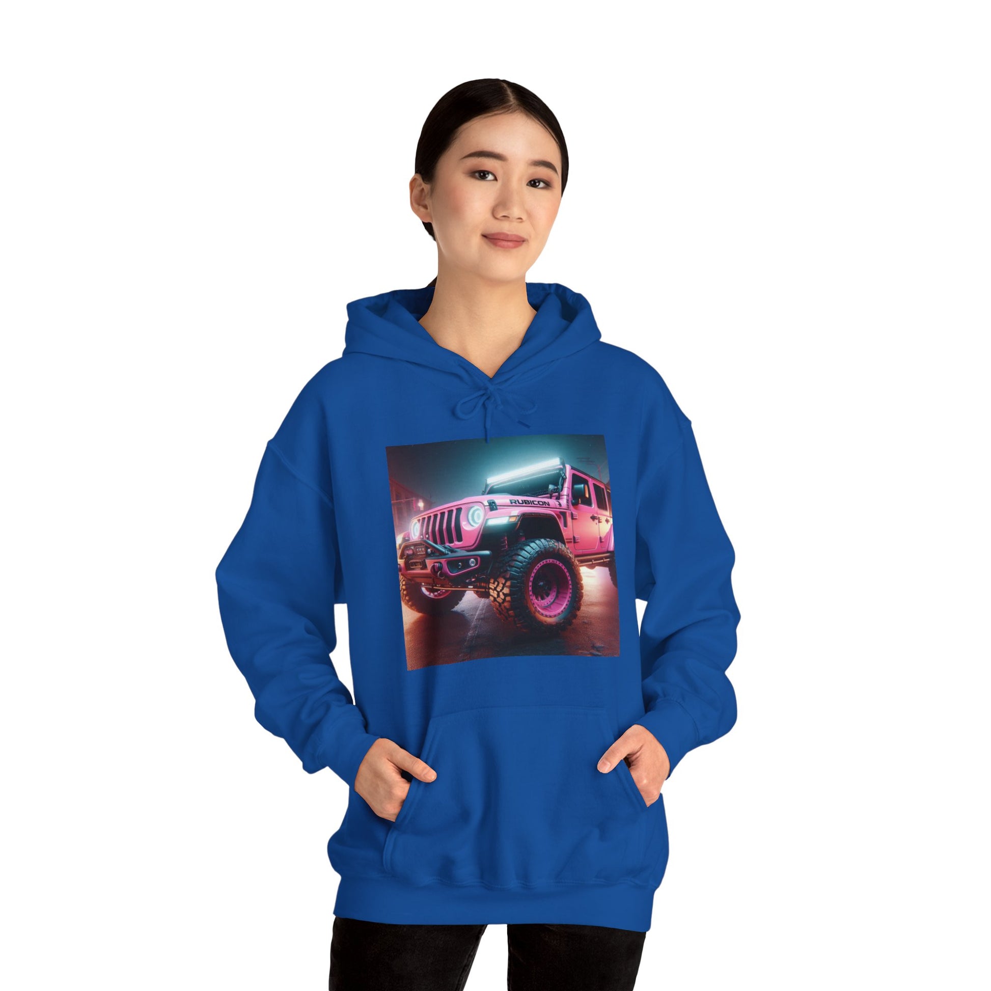 Pink Rubicon Hoodie Hoodie Printify   