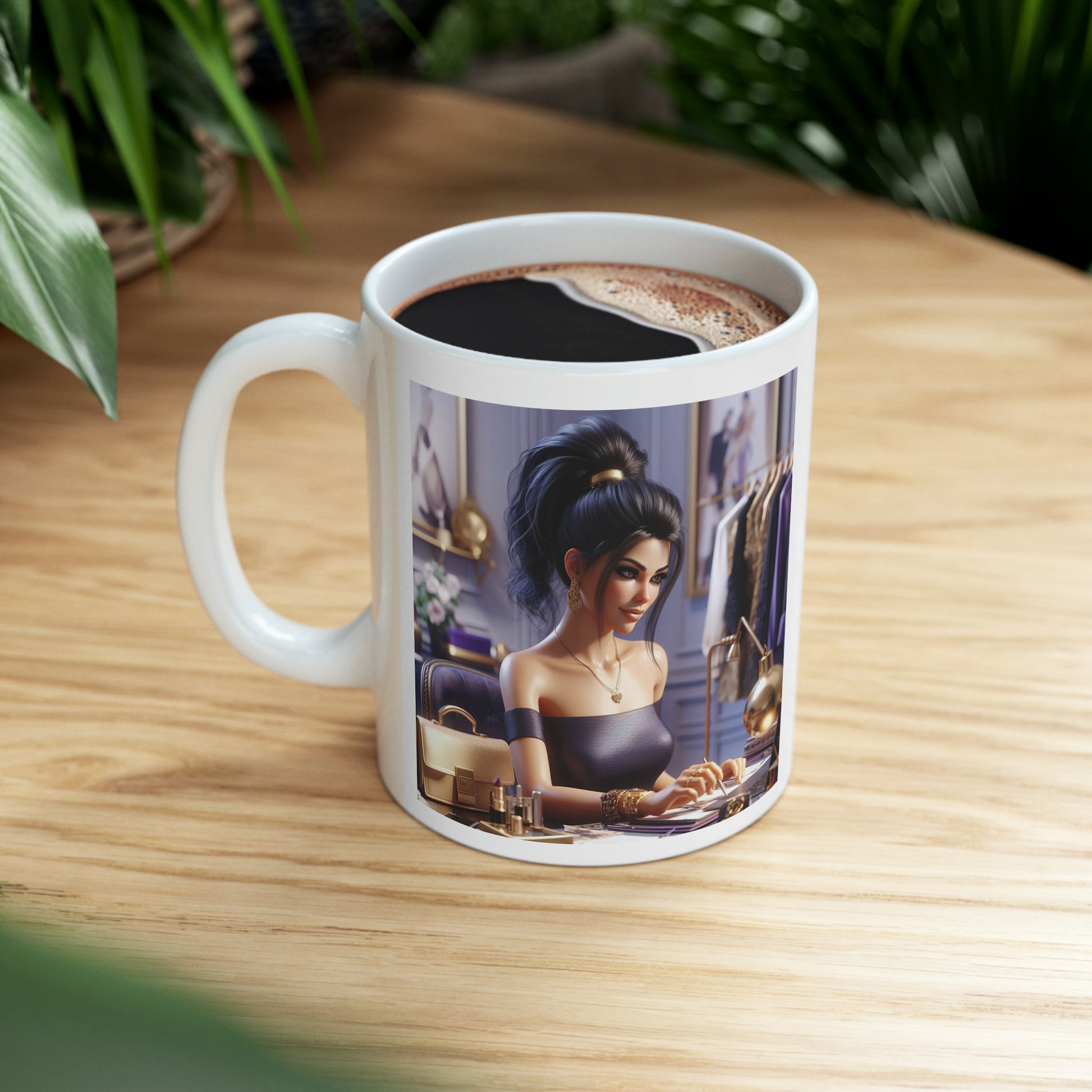 Fashion and Beauty Mug Mug Printify   