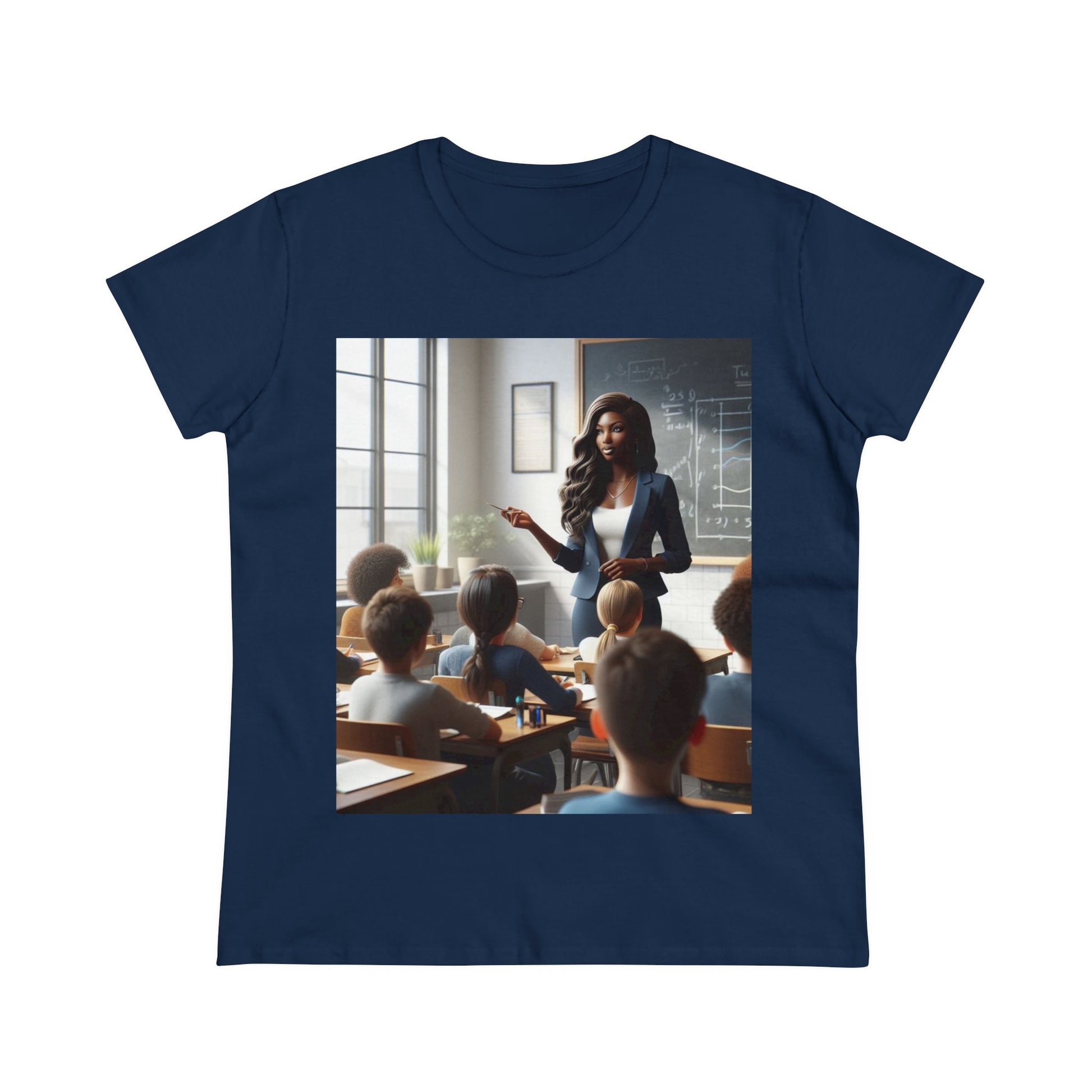 Class in Session T-Shirt T-Shirt Printify Navy S 