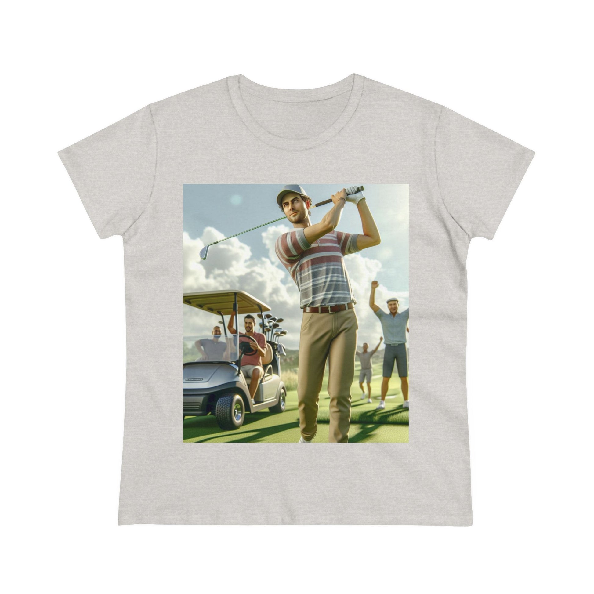 Golf Tournament T-Shirt T-Shirt Printify Ash S 